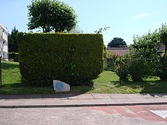 Plaque marking Agatha Christie's birthplace in Torquay